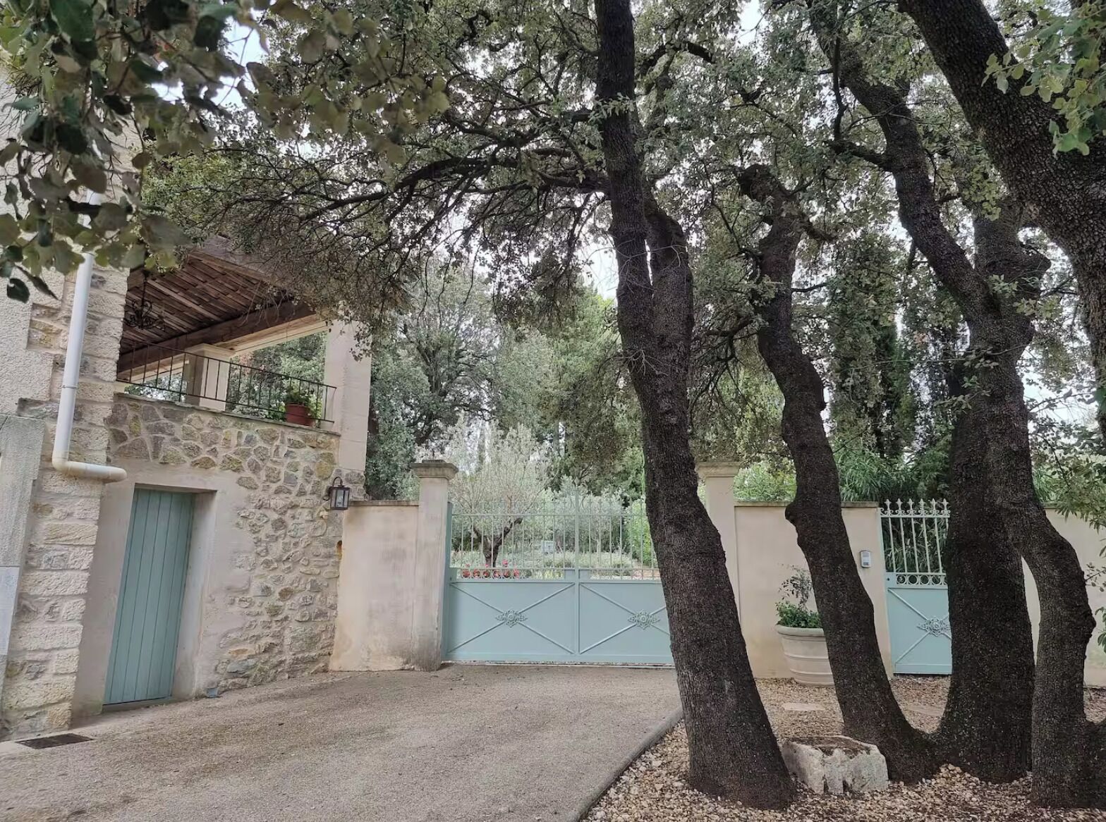 Enceinte de l’hébergement