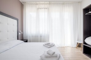 อพาร์ทเมนท์, ระเบียง | 1 ห้องนอน, Wi-Fi ฟรี, ผ้าปูที่นอน