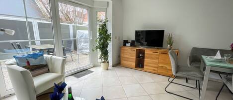 Tv och en stereo