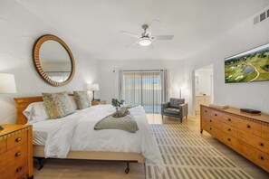 3 عدّة غرف نوم ومكواة/لوح كي وواي فاي وملاءات أسرّة