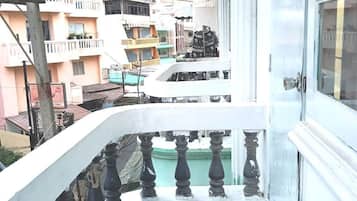 Deluxe Double Room, City View | Terrace/patio