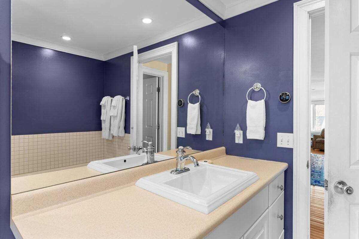 Shower, hair dryer