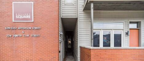 Details aan de buitenkant