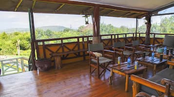 Chalet, Patio, Mountain View | Terrace/patio