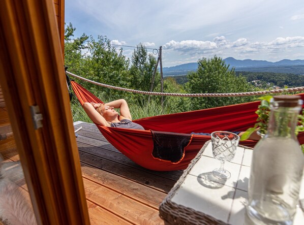 Dobbeltrom (Double room with Terrace) | Balkong