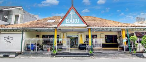 Overnatningsstedets facade