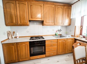 Private kitchen - Idyllic Mountain Getaway Holiday Home (Ljubno)