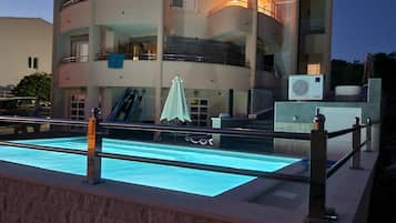 Apartment (One bedroom apartment 1) | Outdoor pool | 3 outdoor pools, pool umbrellas, sun loungers