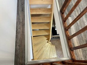 Apartment (Two Bedroom Apartment) | Staircase - Meadow Tranquil Apartments With Evergreen Garden (Žirovnica)