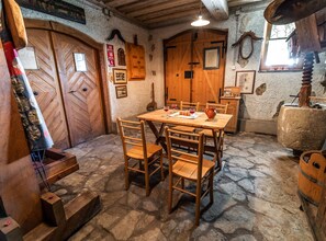 Villa (Two Bedroom Villa with Hot Tub) | Dining room - Cozy Countryside Retreat Villa With Hot-tub (Krsko)