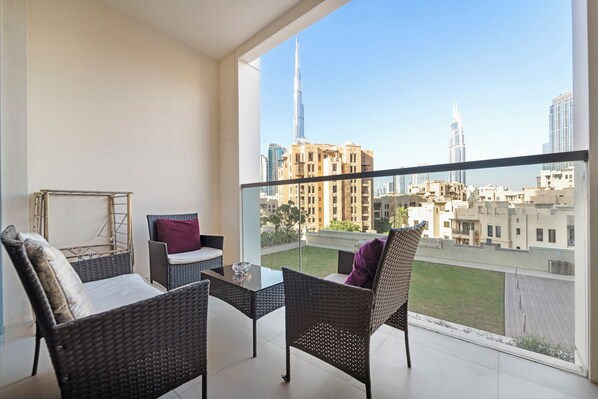 Balcony - 2BR 203 Bellevue Tower 1 (Dubai)