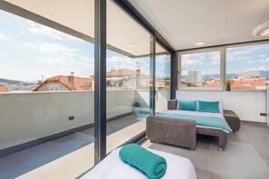 Luxury Penthouse | Living area | Flat-screen TV - Villa Muller Apartments (Split)