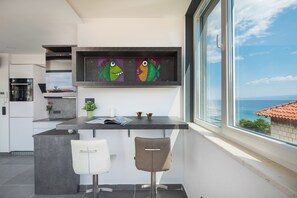 Luksus-loftsleilighet | Eget kjøkken | Kjøleskap, ovn, kokeplater og oppvaskmaskin