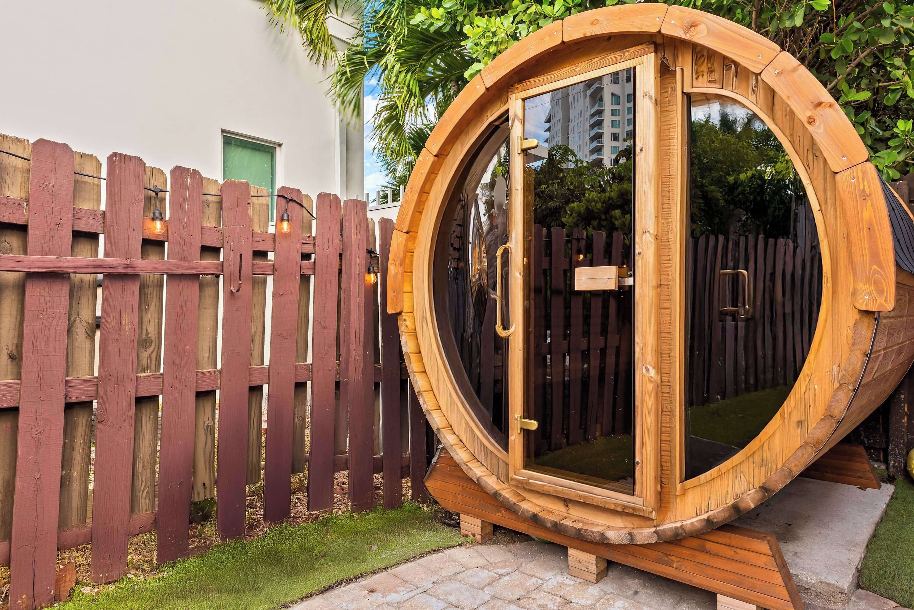 Enceinte de l’hébergement