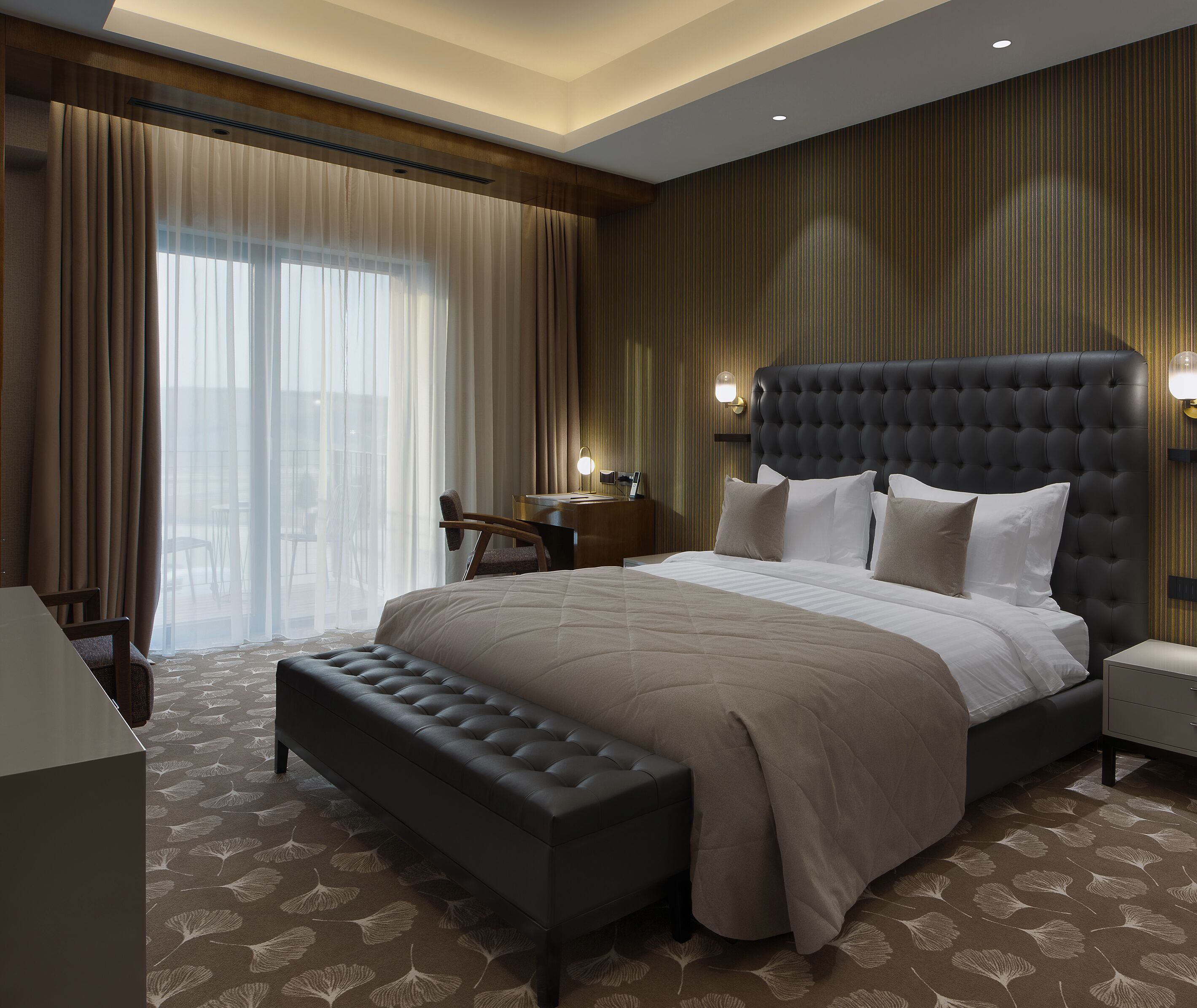 Frette Italian sheets, premium bedding, down comforters
