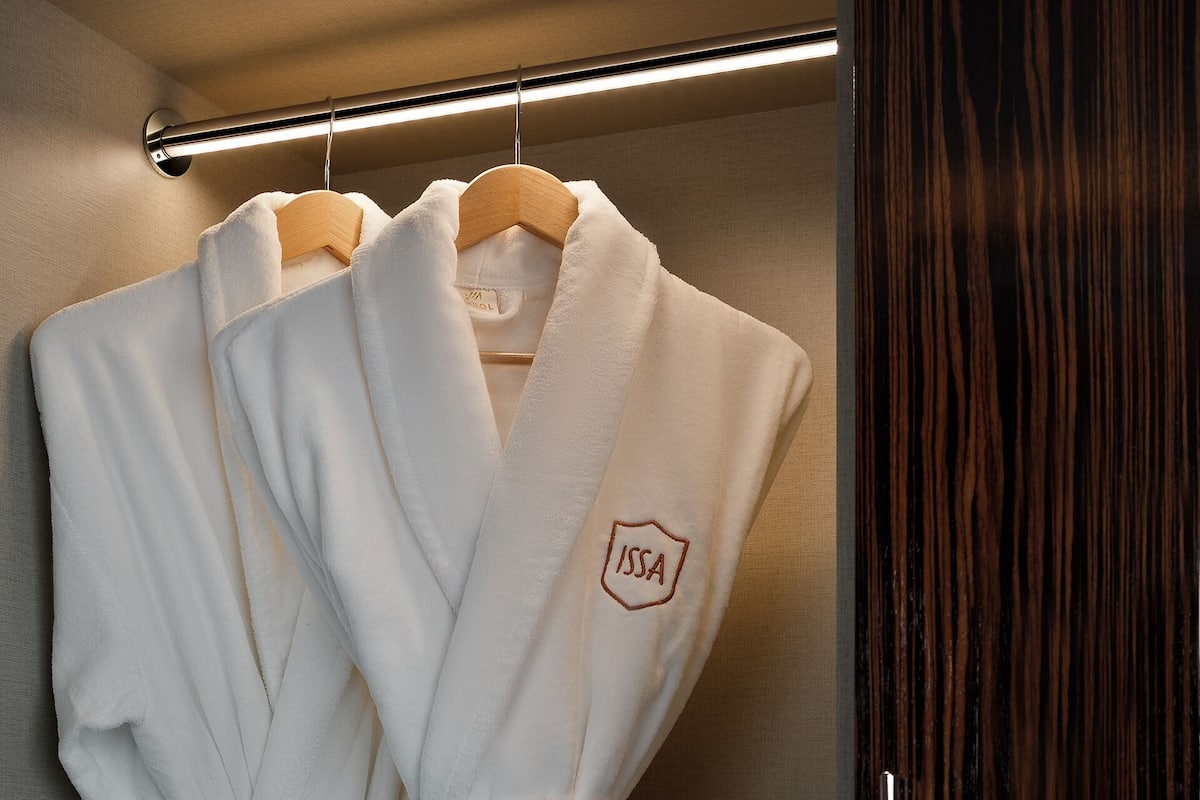 Shower, free toiletries, hair dryer, slippers