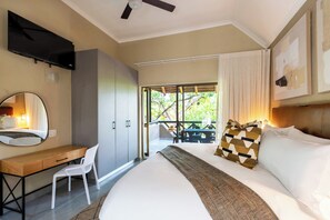 Superior Chalet, 2 Bedrooms, Mobility Accessible | Hypo-allergenic bedding, free WiFi, bed sheets - First Group Sanbonani Resort (Mbombela)