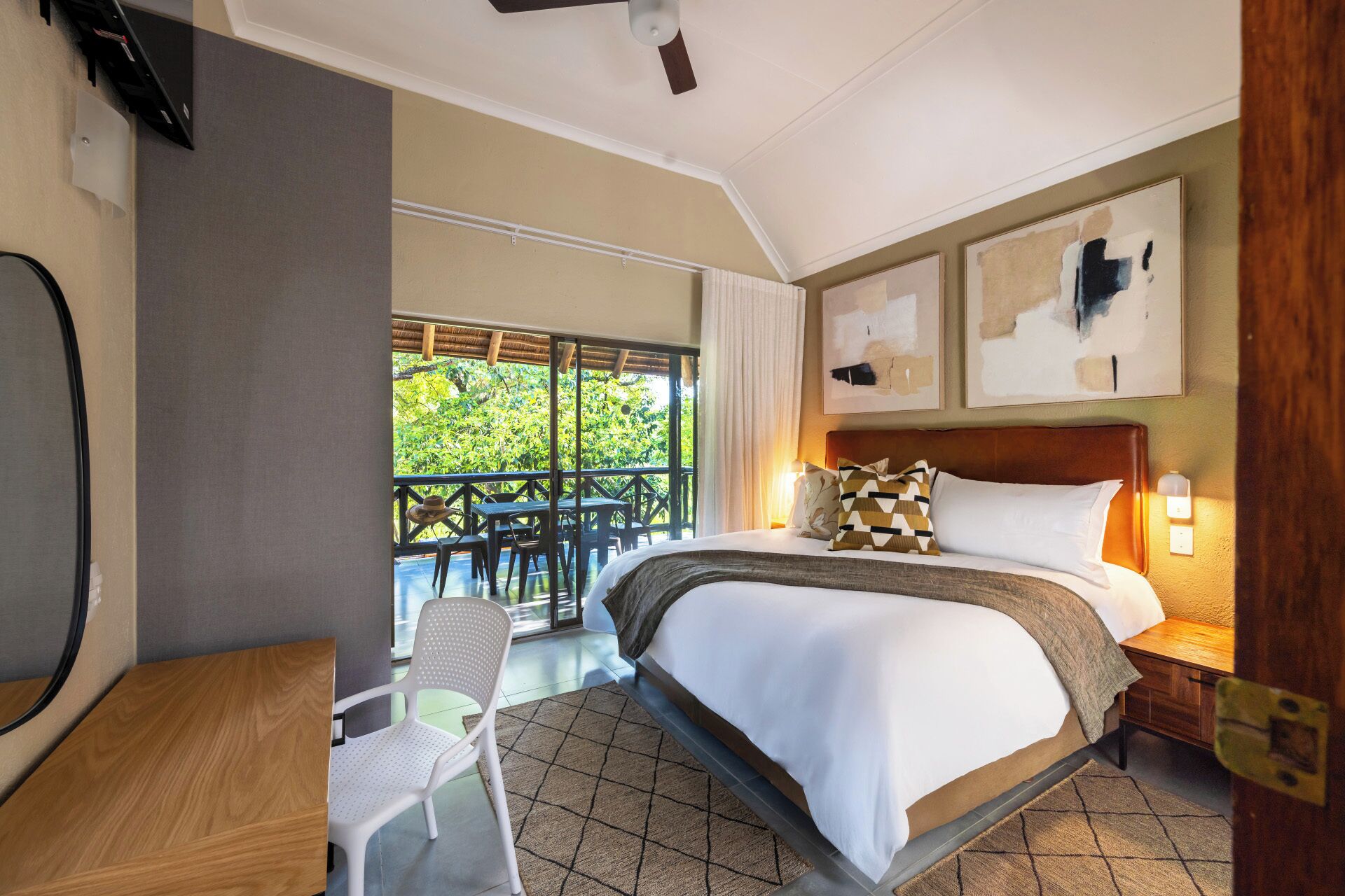 슈피리어 샬레, 침실 2개, 이동 약자  지원 | 저자극성 침구, 무료 WiFi, 침대 시트