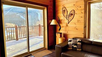 Televisión, chimenea