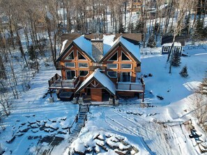 Exterior - Ski Chalet - Mountain and Spa - Chalet Heritage (Saint-Philémon)