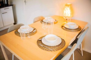 Dining - Royal 65m2 One Bedroom Apartment (VW-140-A) (Eindhoven)
