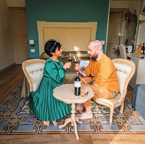 Luxury Suite, Balcony, City View