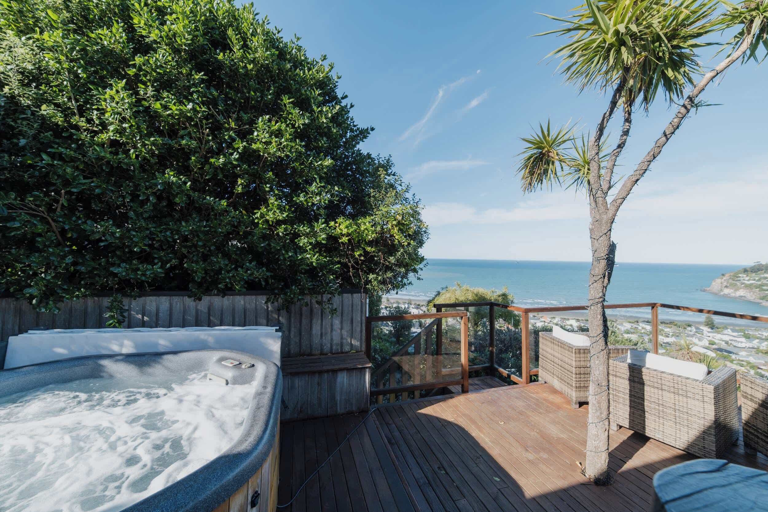 Bain à remous extérieur