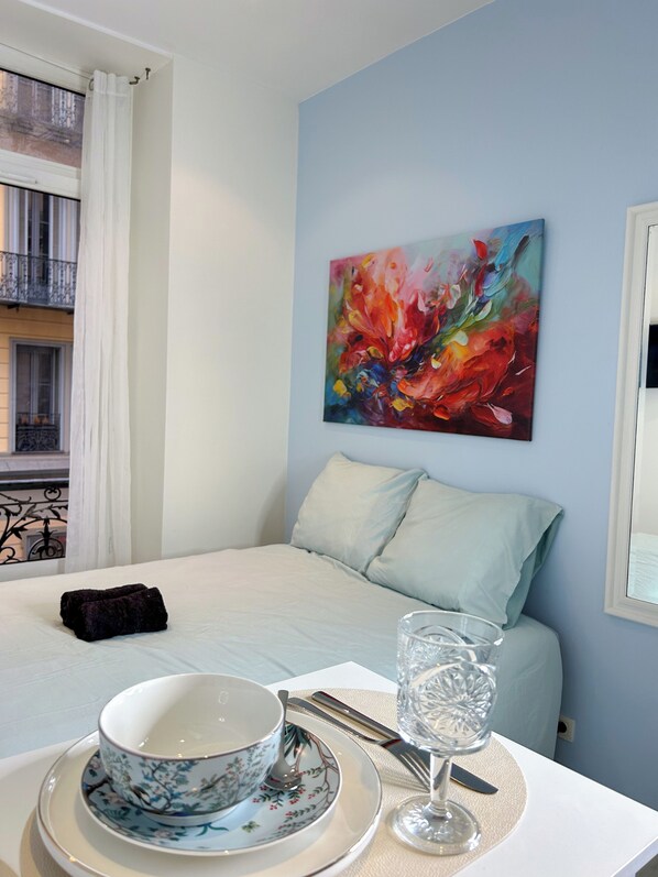 1 Schlafzimmer, kostenloses WLAN, Bettwäsche