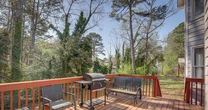 Stone Mountain Vacation Rental With Deck!