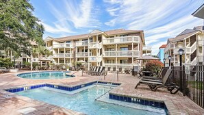 Unclassified image, 2 of 53, button - Ocean View • Beach Across St • Giant Hot Tub/Pool (Myrtle Beach)