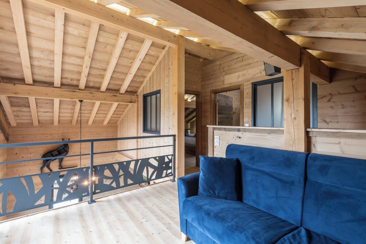 Chalet Le Carnotzet  Luxury Chalet With Covered Hot Tub, Panoramic Sauna - Gérardmer