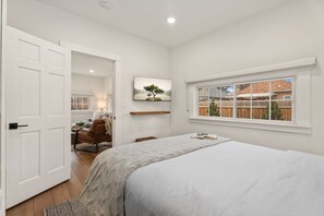 Apartment, Multiple Beds, Patio, Garden View (414 1/2 N Sherwood) | 2 bedrooms, individually decorated, individually furnished - Chic Luxury Retreat in Old Town Walk Everywhere! (Fort Collins)