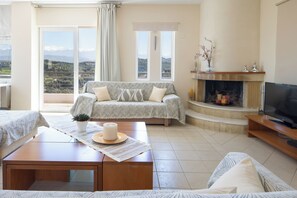 Villa, Sea View | Living area