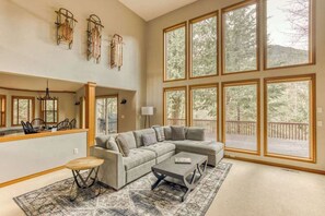 Télévision, cheminée, jeux vidéo, lecteur de DVD