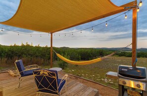 Terrace/patio - Monte Mahala, Casa Maia (Johnson City)