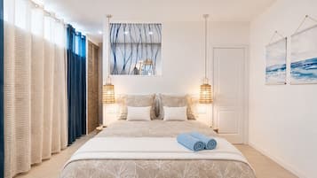 1 habitación, tabla de planchar con plancha, wifi gratis y ropa de cama