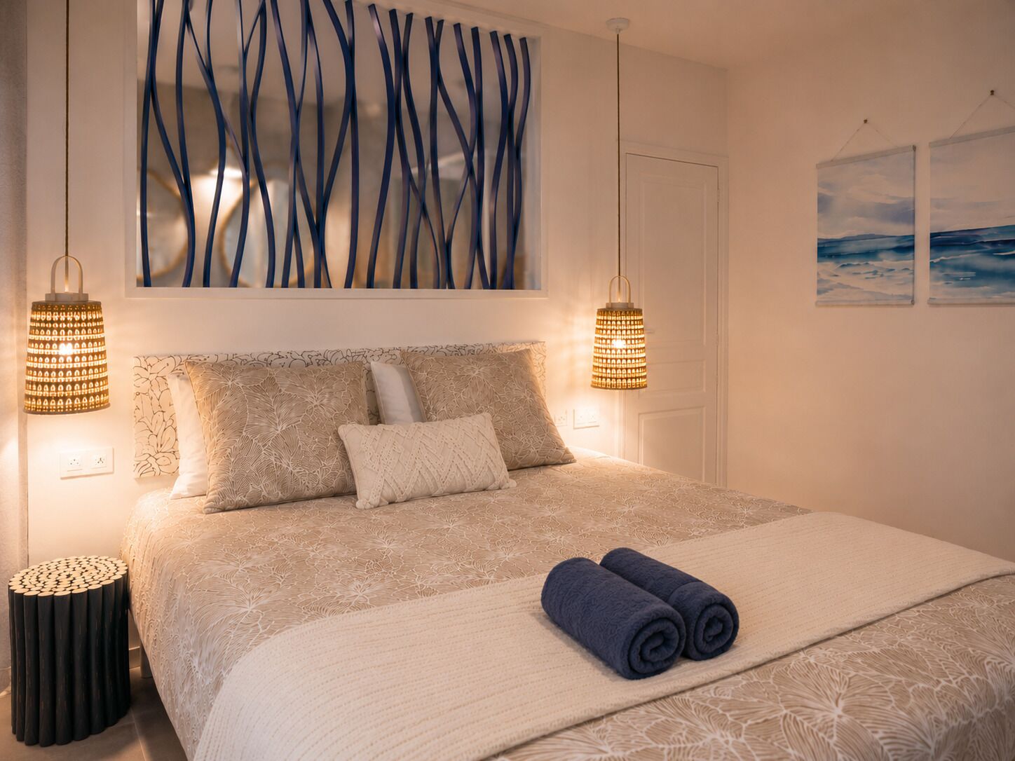 1 chambre, fer et planche à repasser, Wi-Fi gratuit, draps fournis