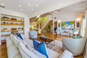 Smart TV, books, offices