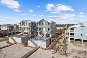 Exterior - Gulf Views! Private Pool Overlooking the Gulf! Elevator! (Mexico Beach)