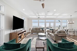 TV - Gulf Views! Private Pool Overlooking the Gulf! Elevator! (Mexico Beach)