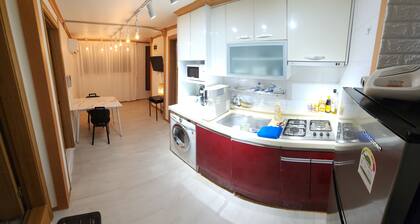 Cozy Two Room Apartment in Gyeongnidan / Noksapyeong
