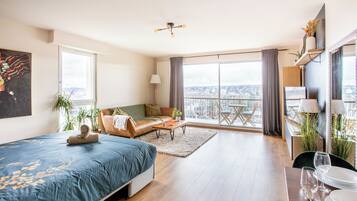 1 chambre, fer et planche Ă  repasser, lit parapluie, Wi-Fi