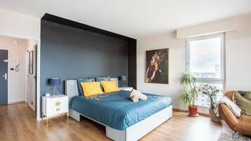 1 Schlafzimmer, Zimmersafe, Bügeleisen/Bügelbrett, Reisekinderbett