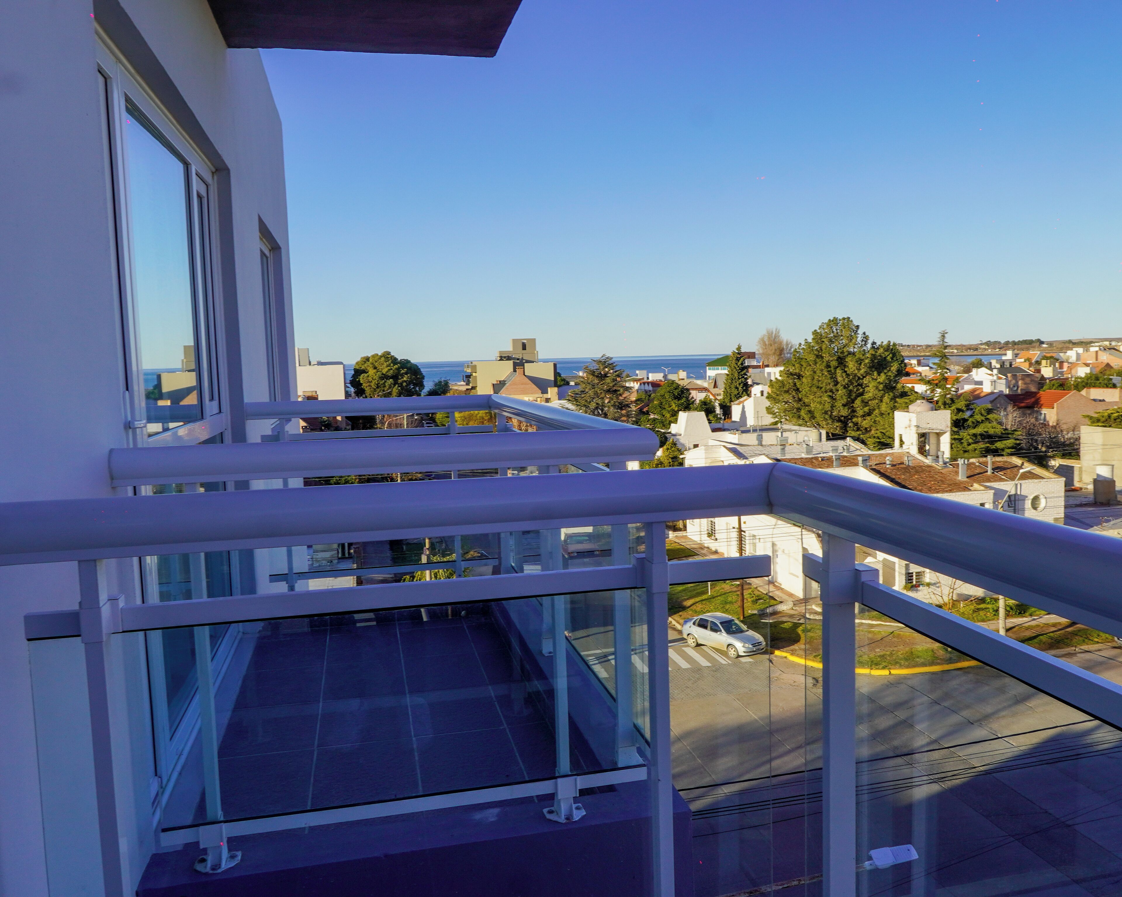 Vue depuis le balcon