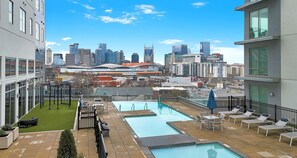 Pool - Luxe Vista Gulch  2BR  Pool  Gym  King Bed (Nashville)