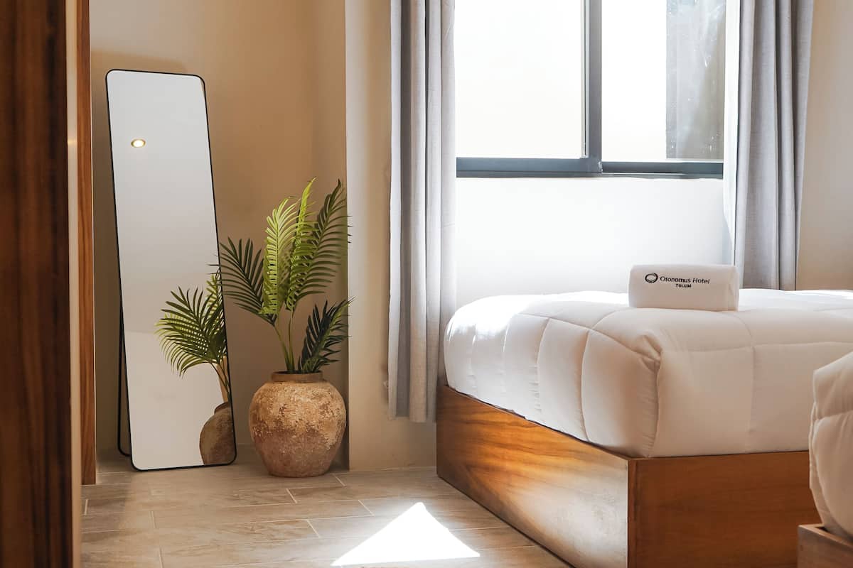 Apartemen Deluks, 2 kamar tidur, kolam renang pribadi, pemandangan lembah | 1 kamar tidur, Wi-Fi gratis, dan seprai linen