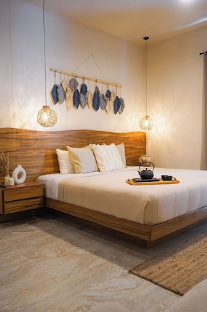 Studio, 1 King Bed, Private Pool, Ground Floor | Individually decorated, free WiFi, bed sheets - Otonomus Tulum (Tulum)