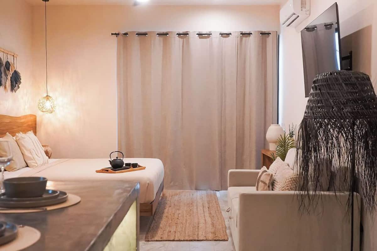 1 kamar tidur, Wi-Fi gratis, dan seprai linen