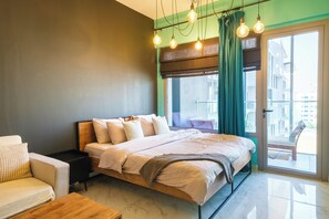 1 habitación, tabla de planchar con plancha, wifi y ropa de cama 