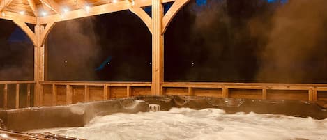 Bain à remous intérieur